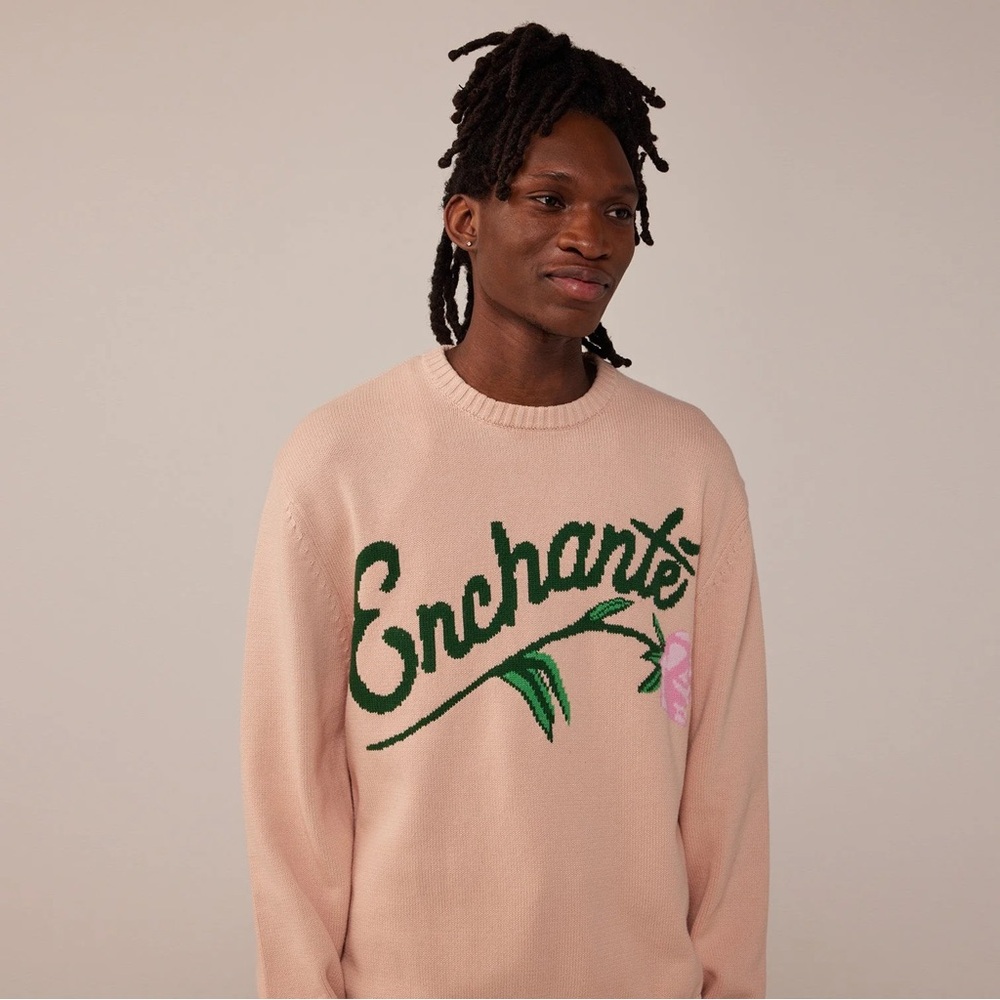 Enchante RIC3 - Danny Ricciardo Enchanté Cafe Pink Crewneck Sweater for Women
